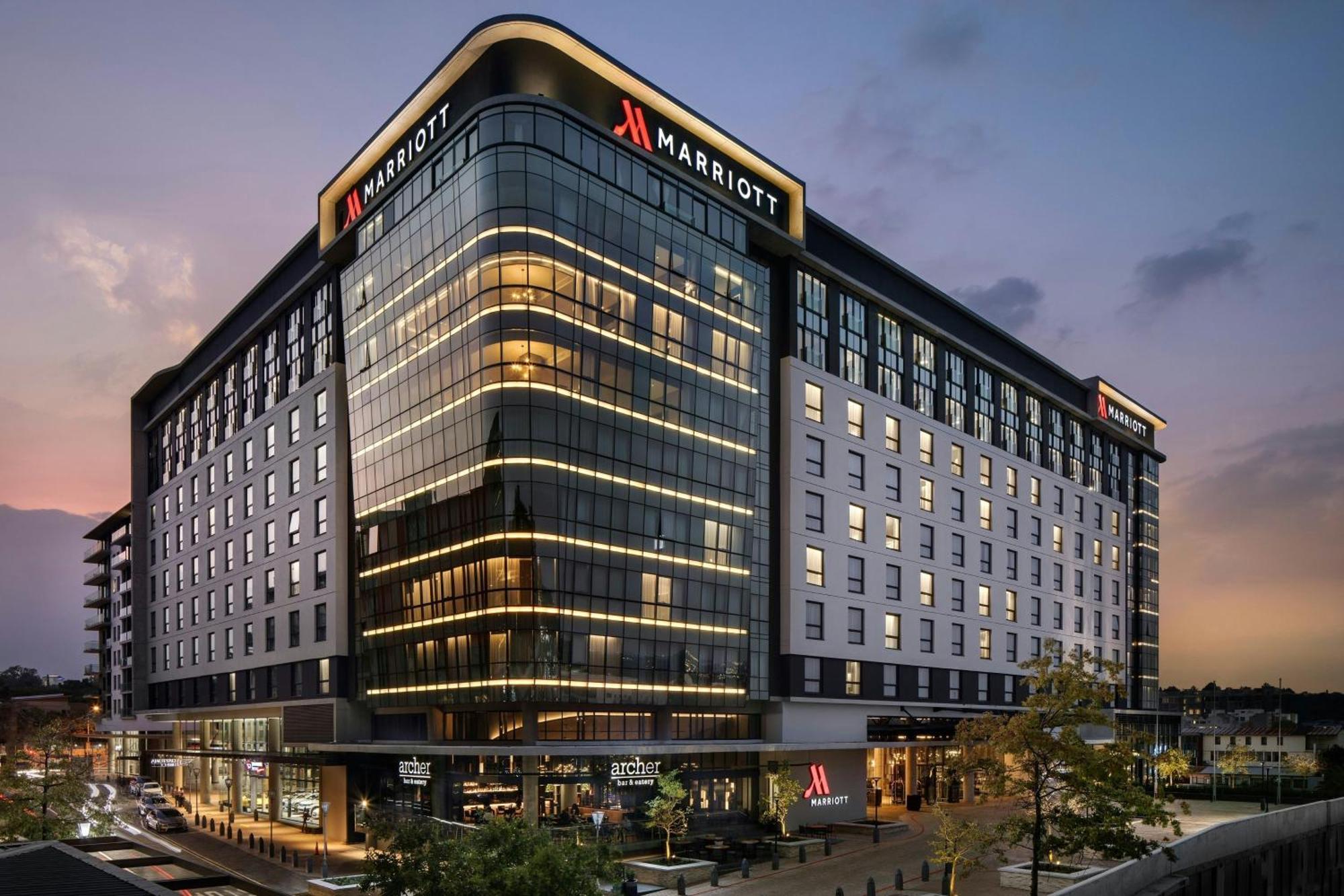 Johannesburg Marriott Hotel Melrose Arch Exteriér fotografie